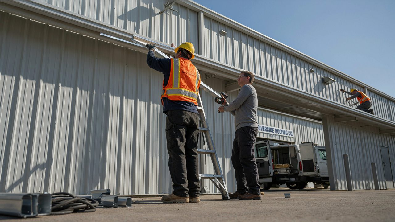 Commercial Gutter Installation