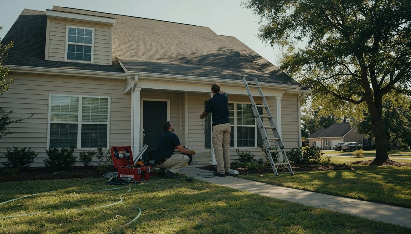 Residential Gutter Repair in Naples